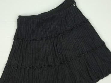 czarne rozkloszowane spódniczka: Top Secret, Spódnica damska, rozmiar M — 2