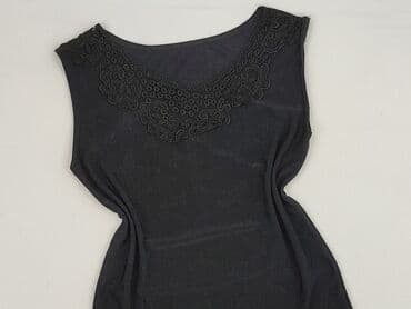 czarne bluzki z chokerem: Bluzka damska, S — 1