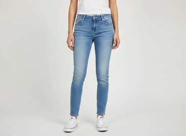 jeansy damskie podnoszące pośladki: Jeansy damskie, rozmiar L — 7