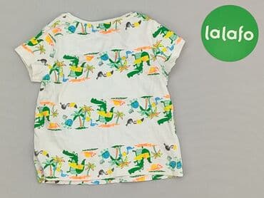 pluszowa kurtka z kapturem: T-shirt, 6-9 months, condition - Good — 3