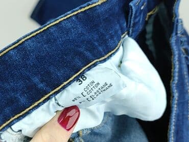 jeansy ze średnim stanem: Jeansy damskie, rozmiar M — 6