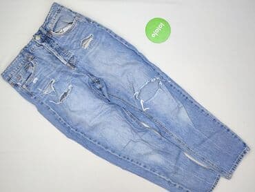 jeansy plus size wysoki stan: Stradivarius, Jeansy damskie, M — 2