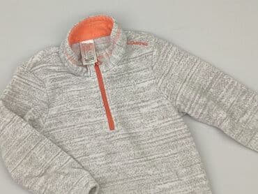 pluszowa kurtka z kapturem: Sweatshirt, Quechua, 1.5-2 years, 86-92 cm, condition - Perfect — 1