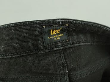 legginsy z suwakiem: Lee, Jeansy damskie, S — 4