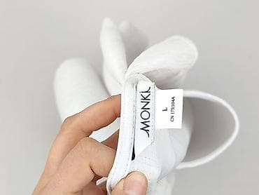 biale bluzki: Monki, Bluzka damska, rozmiar L — 5