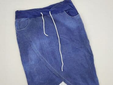 jeansowe spódnice asymetryczne: Spódnica damska, rozmiar L — 2