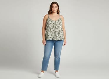 koszulka z długim rękawem h m: H&M L.O.G.G., Top damski, rozmiar XL — 6