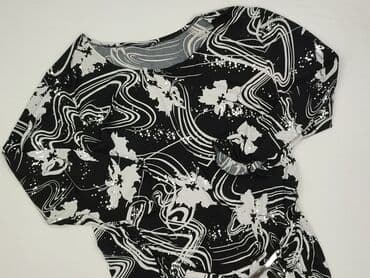 bluzki czarne krótki rękaw: Bluzka damska, rozmiar S — 1