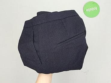 pull on trousers h: H&M, Material trousers for women, size L — 6