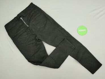 czarne jeansy z wysokim stanem: Jeansy damskie, rozmiar 2XS — 4