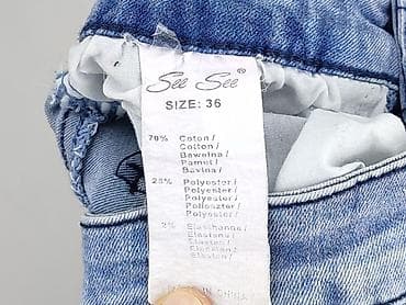 popielate jeansy: Jeansy damskie, rozmiar S — 5