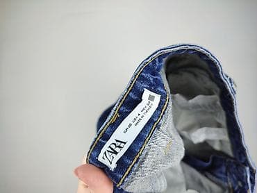 trapstar denim set: Zara, Jeansy damskie, rozmiar S — 4