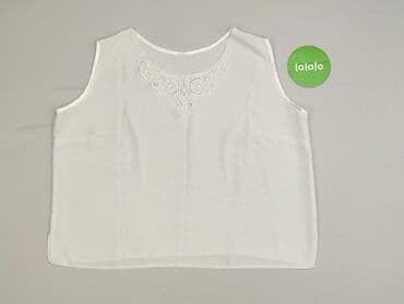 eleganckie białe bluzki plus size: Bluzka damska, rozmiar 2XL — 2