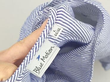 tommy hilfiger marynarka damska: Blue, Women's blouse, size L (EU 40) — 4