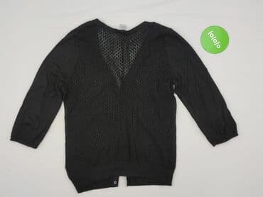 sweter z koronką na dole: H&M, Kardigan damski, rozmiar L — 4