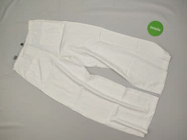 szorty z wysokim stanem h m: H&M Divided, Spodnie materiałowe damskie, rozmiar S — 4