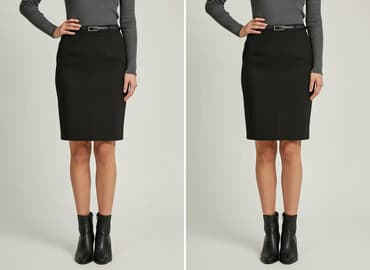 spódnice midi plisowane czarne: Spódnica damska, rozmiar S — 6