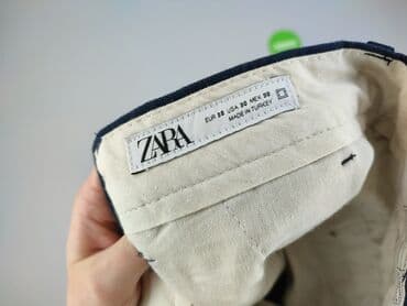 emo bluzy: Zara, Chinosy dla mężczyzn, rozmiar M — 4