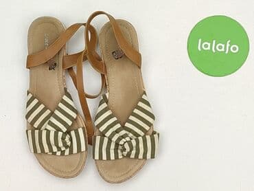 ccc szare sandały: Sandały damskie, rozmiar 40 — 2