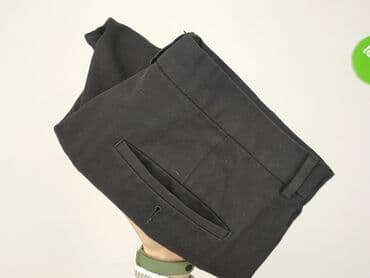 h m spodnie damskie czarne: H&M, Spodnie materiałowe damskie, rozmiar L — 6