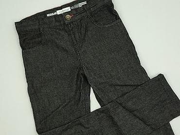 bluza z traktorem: Spodnie materiałowe damskie, rozmiar L — 1