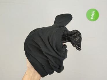 czarne bluzki z szyfonowymi rękawami: IDEAL, Bluzka damska, rozmiar S — 6