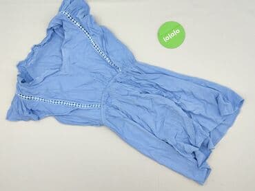 sukienki błękitna na wesele rękawek: Sukienka damska, rozmiar S — 2