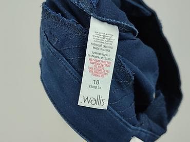 spodnie petite wysoki stan: Wallis Petite, Spodnie materiałowe damskie, rozmiar M — 5
