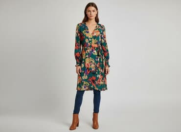 tanie sukienki długi rękaw: Sukienka damska, rozmiar L — 6