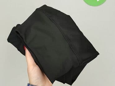 czarne legginsy sportowe z wysokim stanem: Legginsy Sportowe damskie, rozmiar M — 5