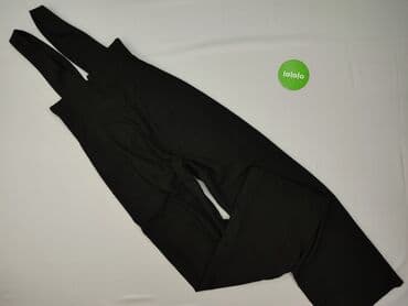 czarne jeansy bershka: Bershka, Ogrodniczki damskie, rozmiar S — 3