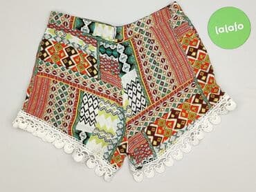 krótkie spodenki z szerokimi nogawkami: Urmoda, Szorty damskie, rozmiar M — 3