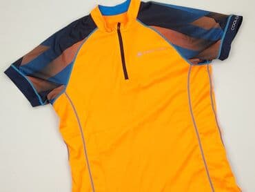 biala koszula i kolarki: Alpine Pro, Sports T-shirt for men, size S — 1