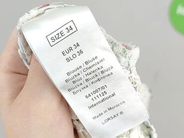 ażurowa bluzka sinsay: Bluzka damska, rozmiar XS — 4