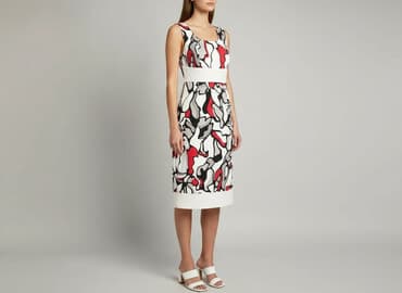 reserved biala sukienka: Sukienka damska, rozmiar S — 6