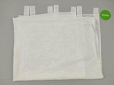 pepco zasłony: Białe firany z pętelkami na karnisz - Typ: lekkie, półprzezroczyste — 3