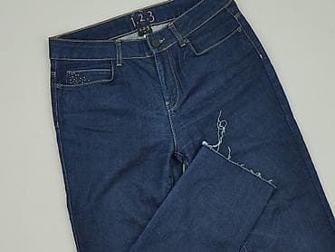 rwane jeansy: Jeansy damskie, rozmiar M — 1