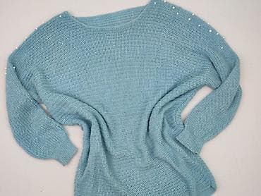 kaszmirowy: Sweter damski, rozmiar One size — 1