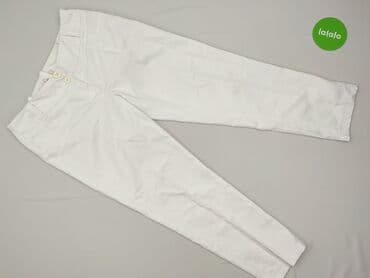 zara woskowane spodnie: Material trousers for women, size XL (EU 42) — 2