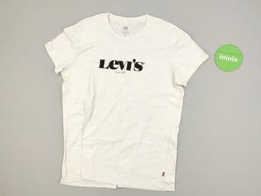 damska koszulka oversize: Levi’s, T-shirt damski, M — 2