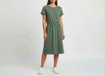 sukienka khaki h m: Divided, Sukienka damska, rozmiar S — 1