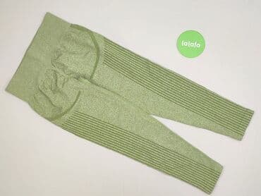 legginsy beżowe push up: Legginsy Sportowe damskie, rozmiar L — 4