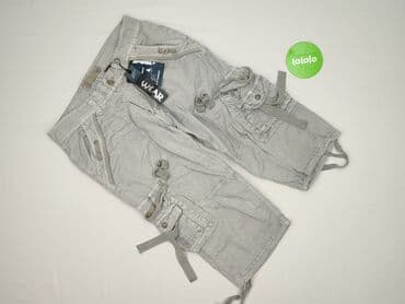 ubrania dla wysokich: Spodnie 3/4 dla mężczyzn, rozmiar 2XS — 2