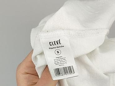 t shirt basic oversize: Cleve, T-shirt damski, rozmiar S — 5