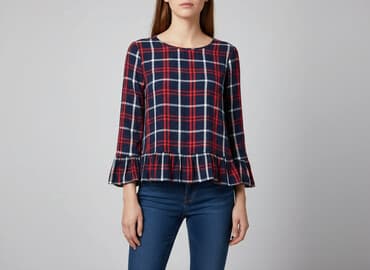 kurtki w krate pepco: Diverse, Bluzka damska, rozmiar XS — 6