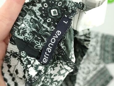 majtki do stroju kąpielowego wysoki stan: Terranova, Spodnie materiałowe damskie, L — 4