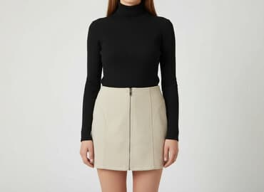 spodnica z falbanami bershka: Bershka, Spódnica damska, rozmiar L — 8