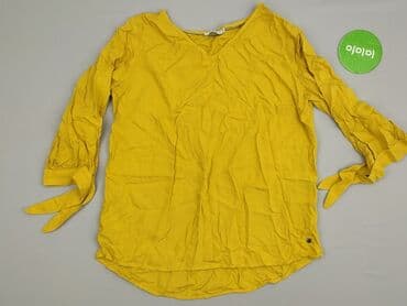 żółte bluzki z krótkim rękawem: Cecil, Bluzka damska, rozmiar S — 2