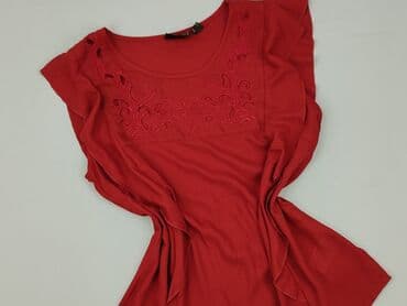 piękne czerwone sukienki na wesele: Bluzka damska, rozmiar L — 1