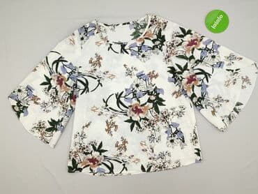 eleganckie bluzki w kwiaty: Bluzka damska, rozmiar L — 2